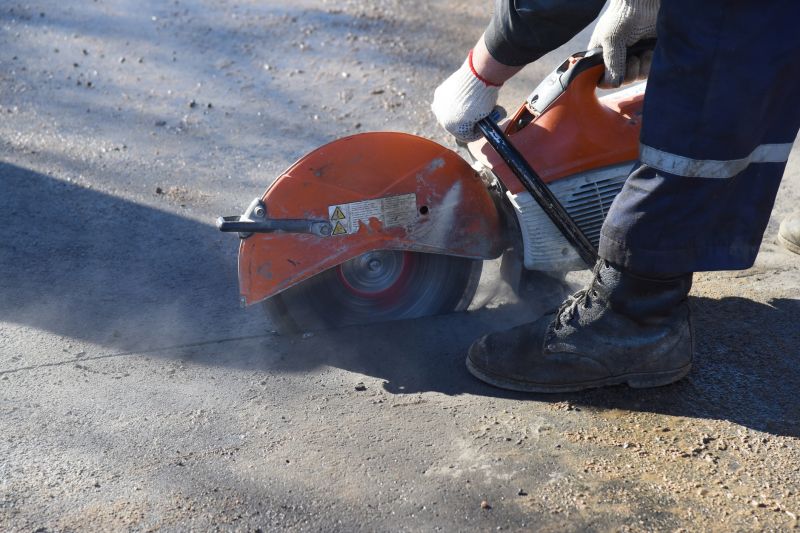 Cutting Through Thick Concrete